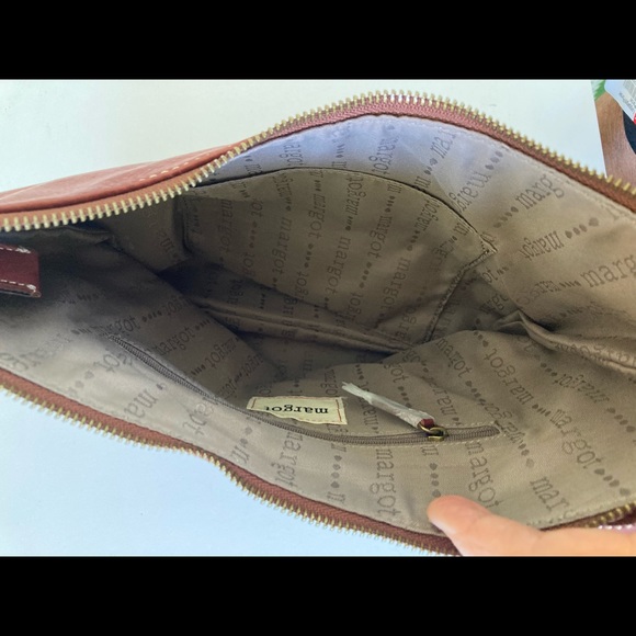 NWOT Margot New York leather purse - Picture 5 of 5